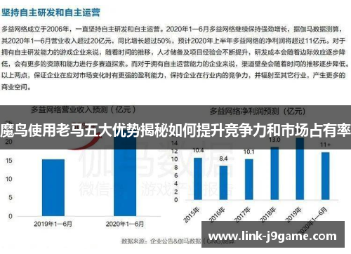 魔鸟使用老马五大优势揭秘如何提升竞争力和市场占有率